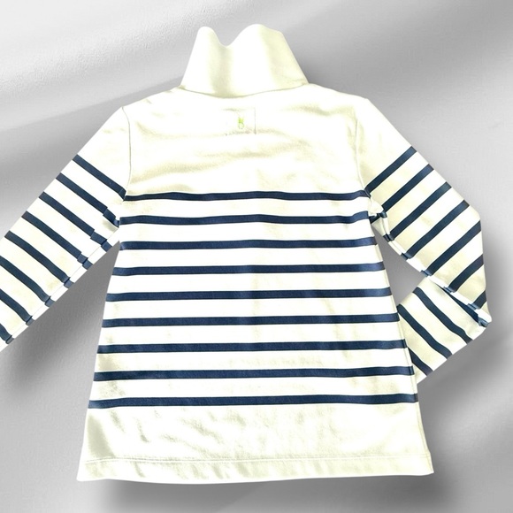 Dudley Stephens Manchester Striped Pullover Velvet Morning Terry XS NWT - Picture 2 of 9